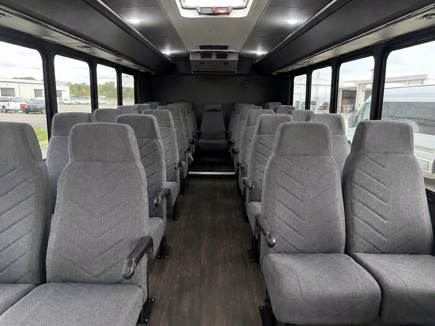 20 passenger minibus inside