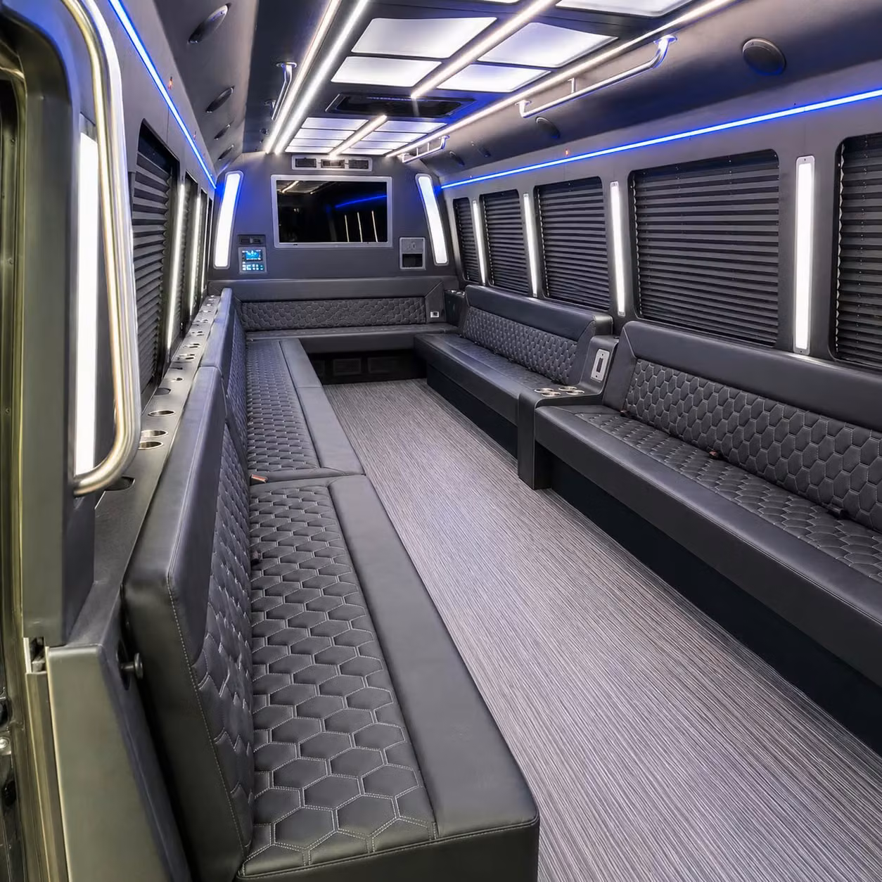party bus interior