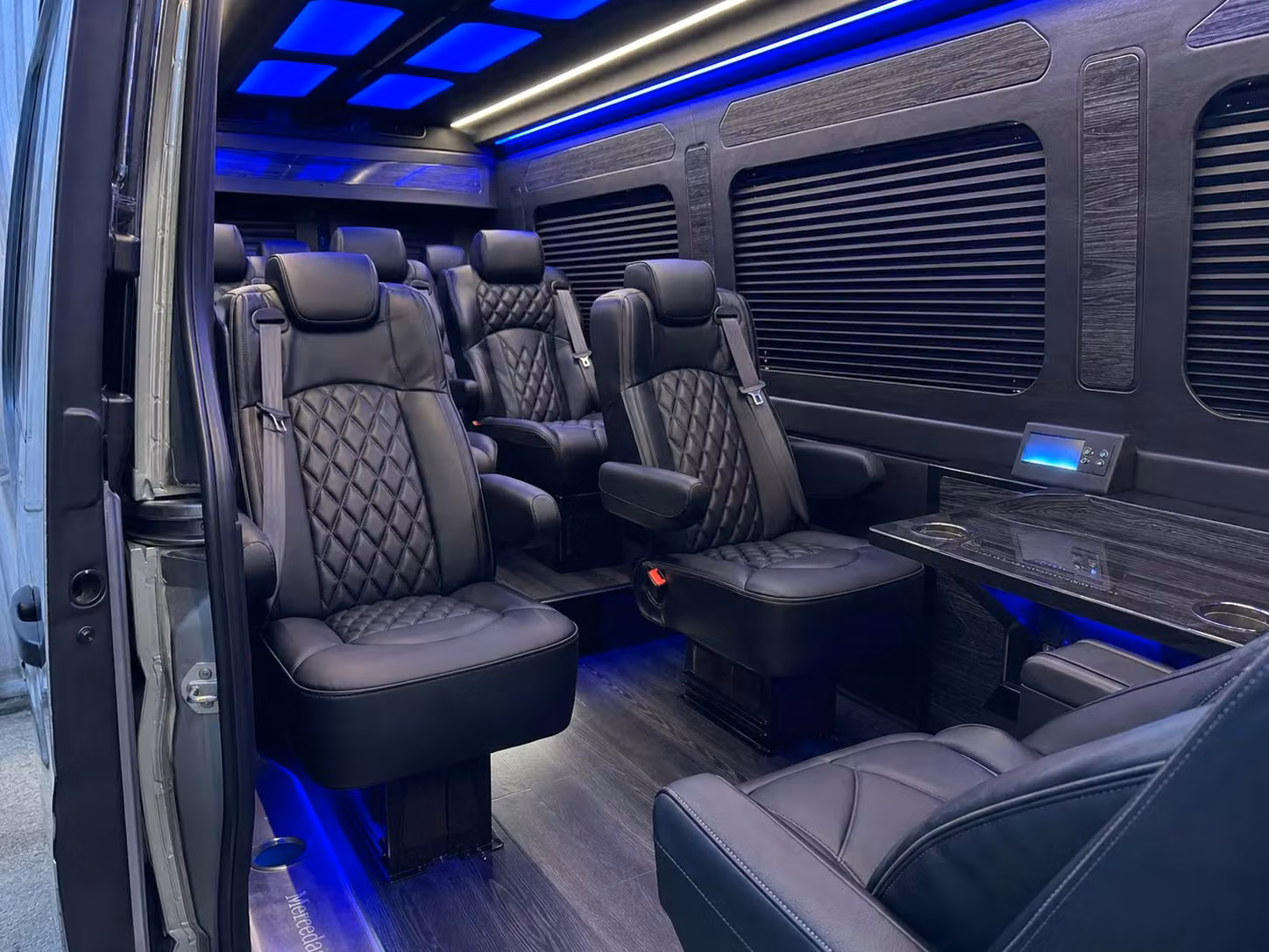 sprinter van transportation for groups and events across macon